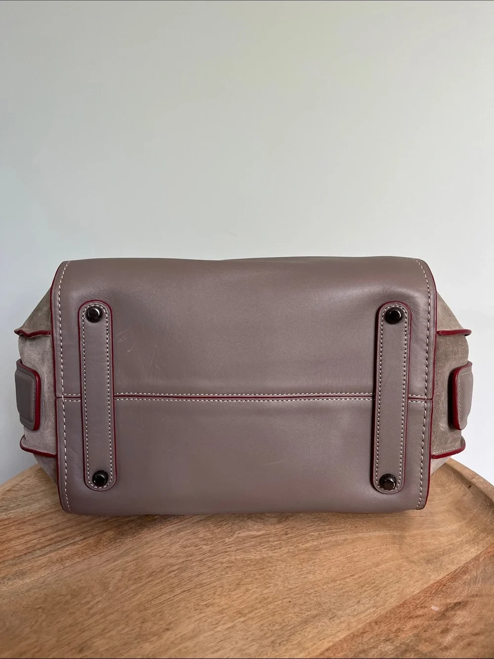 NWT Coach 1941 Ace Satchel Bag 75th Anniversary Gray Whipstitch Limited Edition - Picture 15 of 17
